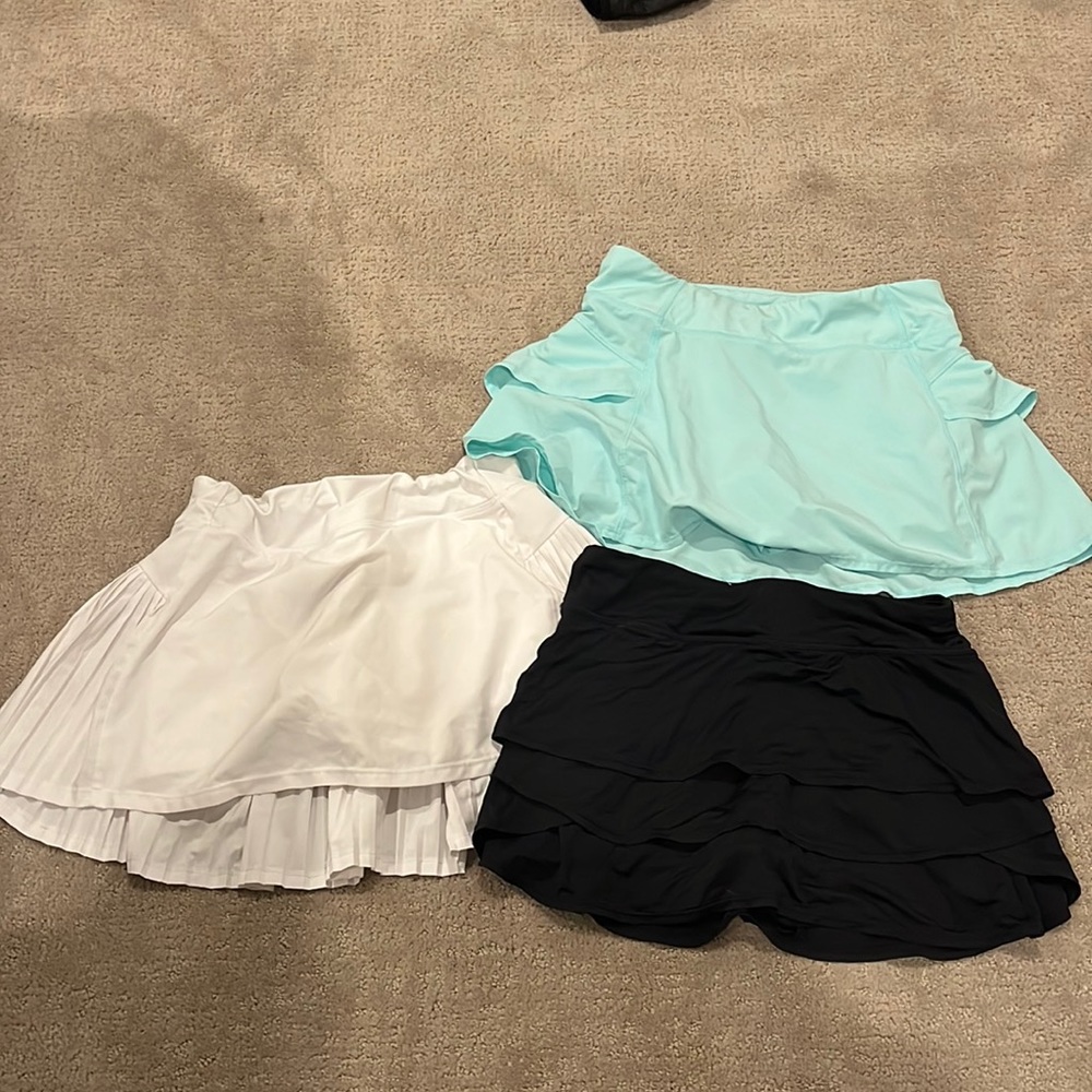 Athleta Girl Tennis Skirts!